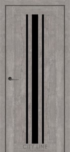 Рустік Авіньйон Сірий/Чорне скло 